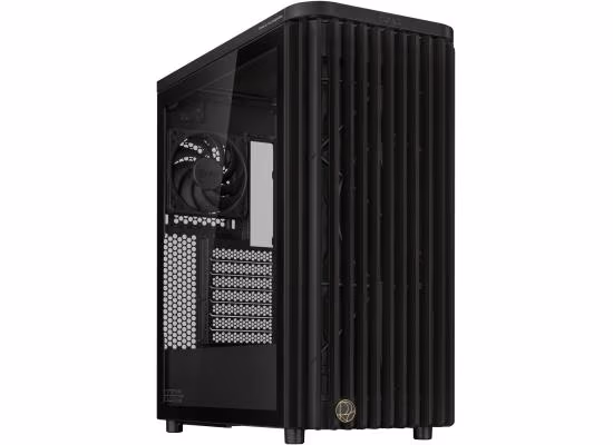 ASUS ProArt PA401 Wood Edition ATX Mid Tower Black Tempered Glass
