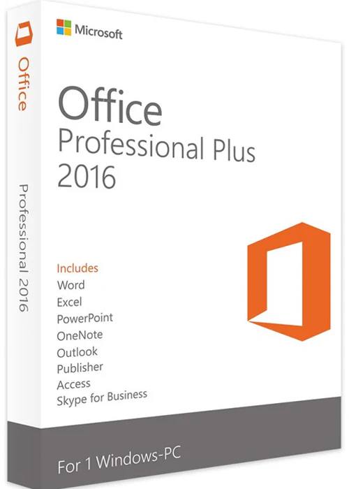 Microsoft Office Professional Plus 2016 (مع ربط)