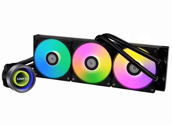 Lian Li TRINITY II 360 Black ARGB AIO Ultra-Performance CPU Liquid Cooler