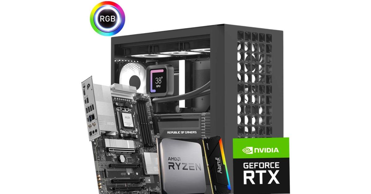 AMD RYZEN 5 9600X // RTX 5060 TI 8GB // 16GB DDR5 RAM - Custom Build