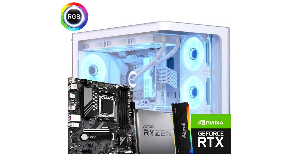 AMD RYZEN 5 9600X // RTX 5070 12GB // 16GB DDR5 RAM - PC Build