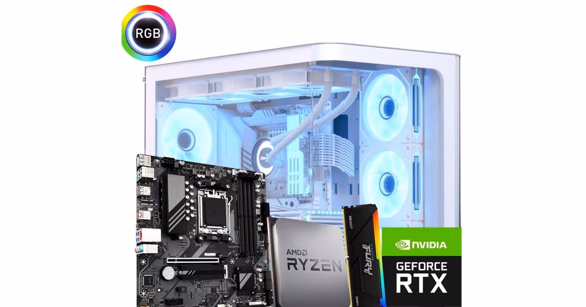 AMD RYZEN 5 9600X // RTX 5070 12GB // 16GB DDR5 RAM - PC Build