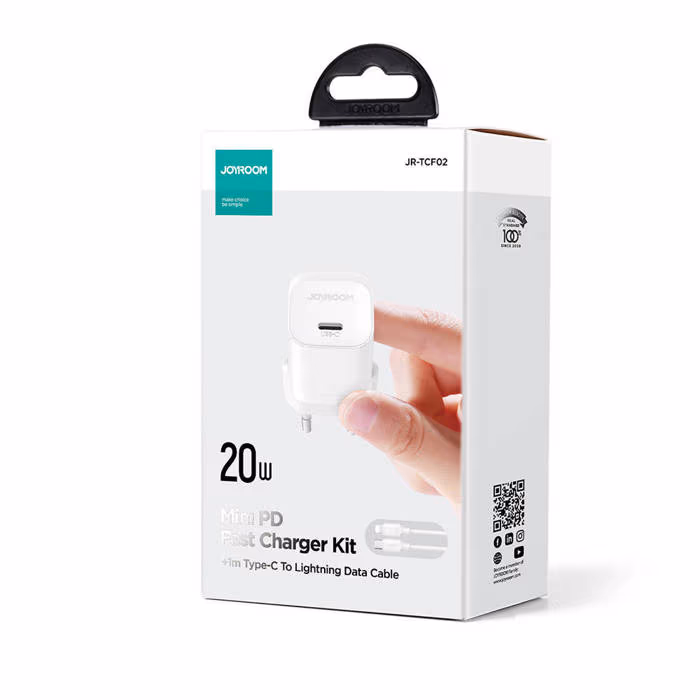 joyroom Joyroom PD 20W Fast Wall Charger with Type-C to Lightning Cable