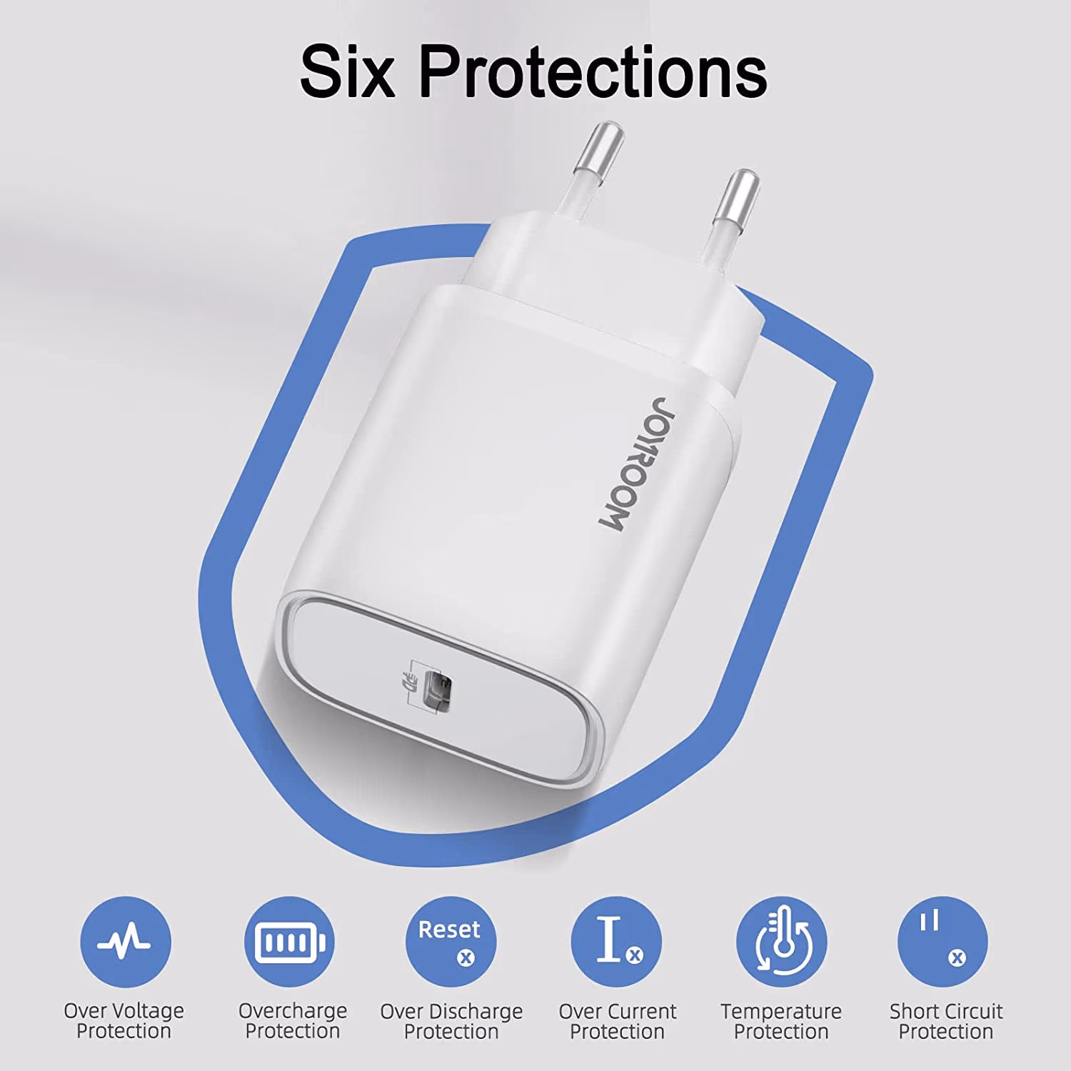 Joyroom PD 20W Fast Wall Charger with Type-C to Lightning Cable