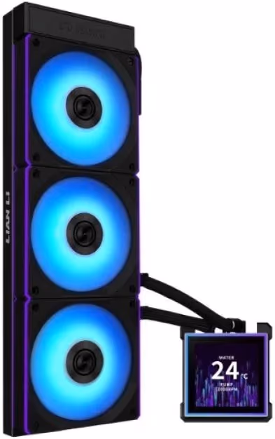 Lian Li HydroShift II LCD-S 360 Black ARGB AIO Extreme CPU Liquid Cooler (3.4 IPS)
