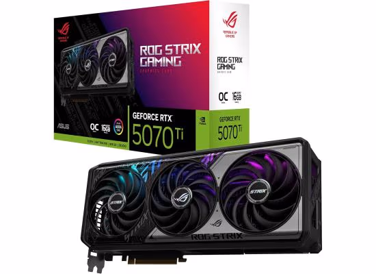 ASUS ROG Strix GeForce RTX 5070 Ti 16GB GDDR7 OC Edition