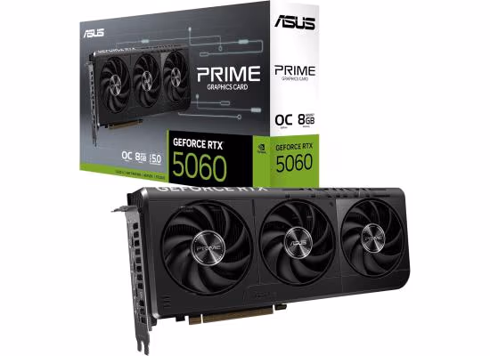 ASUS PRIME GeForce RTX 5060 OC Edition 8GB GDDR7