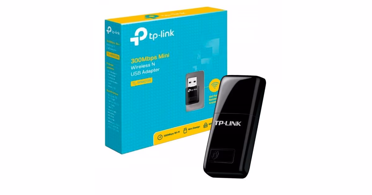 TP-Link TL-WN823N Mini USB WiFi Dongle 300Mbps