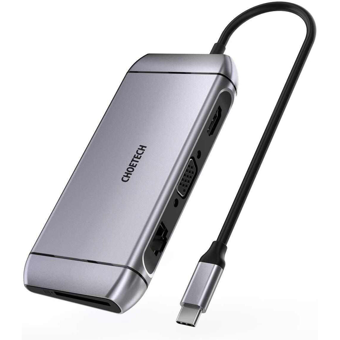 Choetech 9 in 1 USB C 3.0 Docking Station Type C