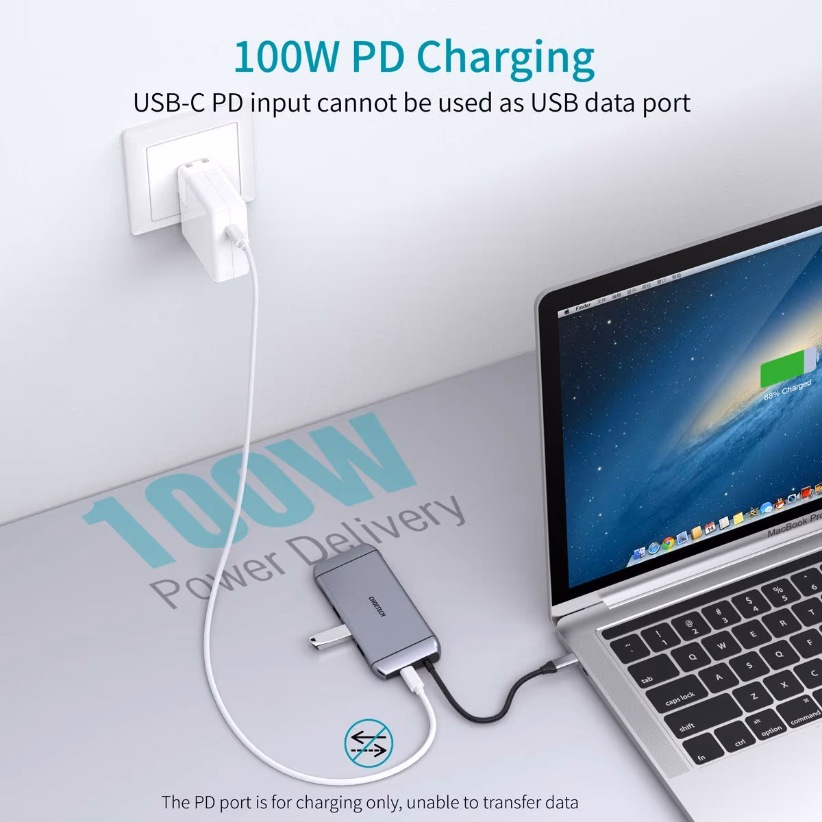 Choetech 9 in 1 USB C 3.0 Docking Station Type C