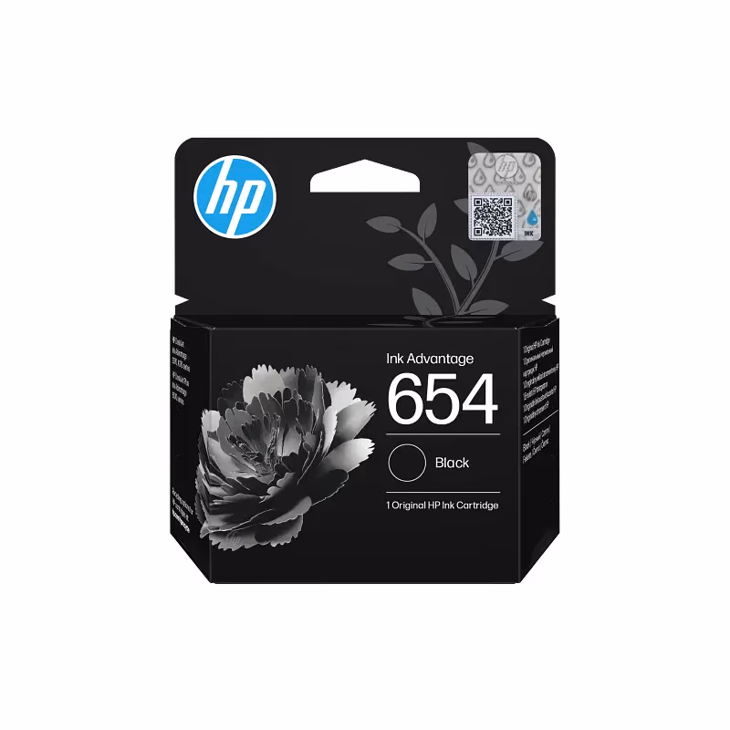 HP 654 Ink Advantage Black Original Ink