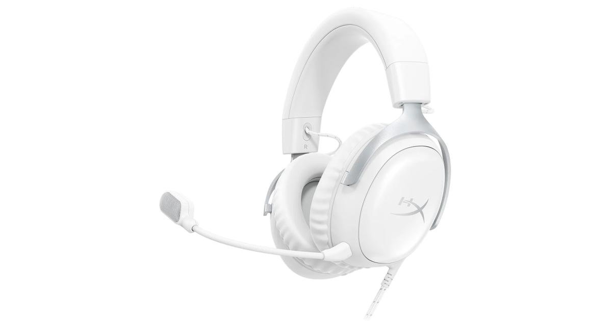 HyperX Cloud III DTS:X Gaming Headset White