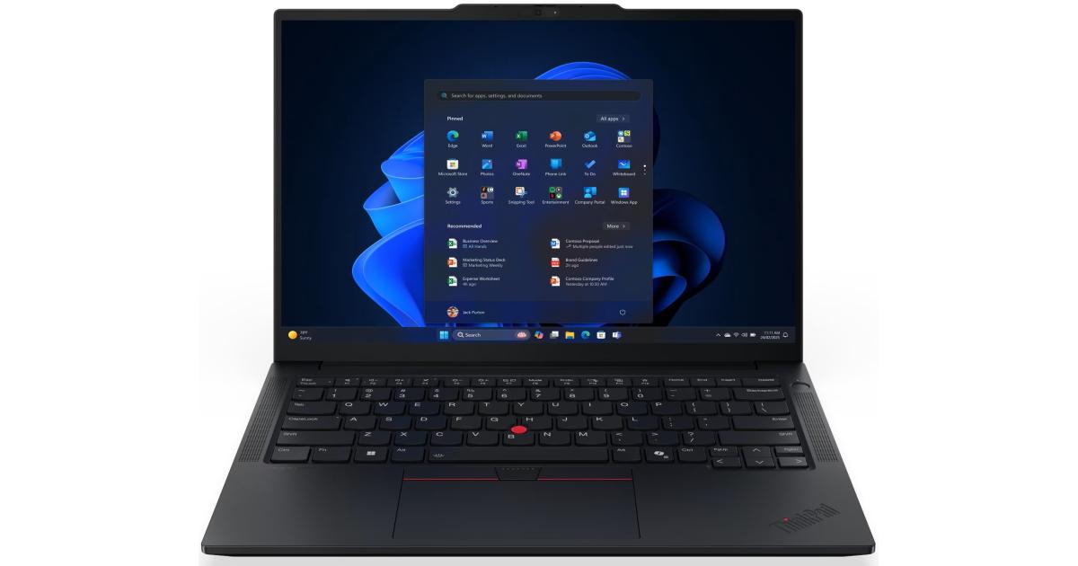 Lenovo ThinkPad E14 Gen 7 Intel 14" WUXGA Core Ultra 7 255H 16GB DDR5 1TB NVMe - Graphite Black