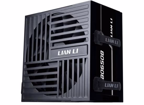 Lian Li RB650B 650W PCIE 5.1 80 Plus Bronze Non-Modular Power Supply Black