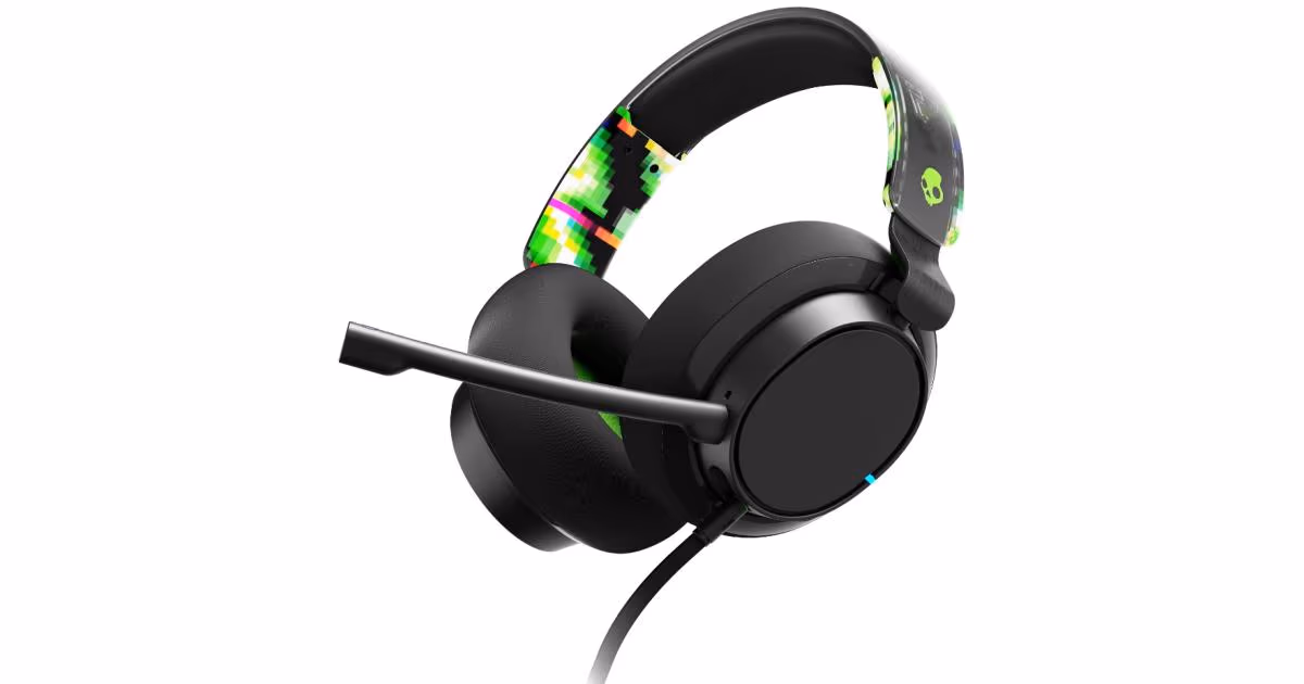 Skullcandy SLYR Pro Wired Gaming Headset Black Digi Hype