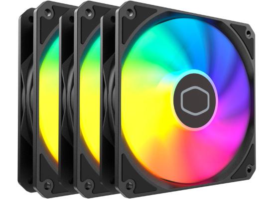 Cooler Master MasterFan MF120 Lite ARGB 3-Pack Black